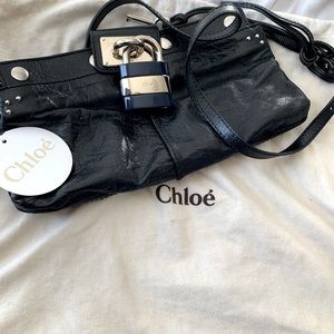 Chloe Leather Paddington Crossbody Bag